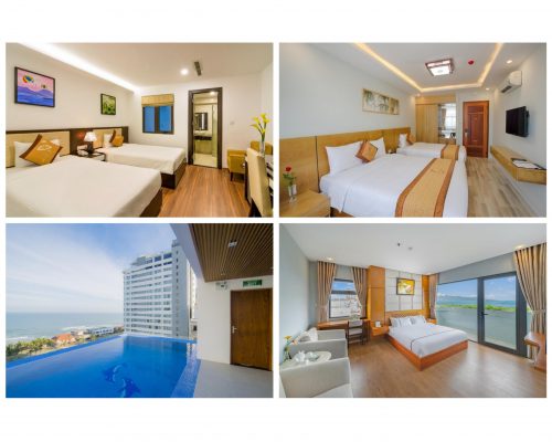 Phòng khách sạn 3 sao sát biển tại Đà Nẵng